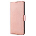 For Kyocera Digno SX4 5G Ultra-thin Voltage Side Buckle Horizontal Flip Leather Phone Case(Rose Gold) - 2