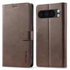 For Google Pixel 9 Pro XL LC.IMEEKE Calf Texture Flip Leather Phone Case(Brown) - 2