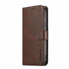 For Google Pixel 9a LC.IMEEKE Calf Texture Flip Leather Phone Case(Brown) - 2