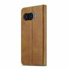 For Google Pixel 9a LC.IMEEKE Calf Texture Flip Leather Phone Case(Yellow) - 3