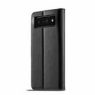For Google Pixel 6a LC.IMEEKE Calf Texture Flip Leather Phone Case(Black) - 3