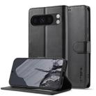 For Google Pixel 10 Pro XL LC.IMEEKE Calf Texture Flip Leather Phone Case(Black) - 1
