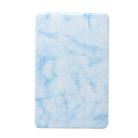 For Huawei MatePad 10.4 inch (2020) Marble Texture Pattern Horizontal Flip Leather Case, with Three-folding Holder & Sleep / Wake-up Function(Blue) - 1