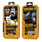 For iPhone 13 Pro Max WK WTP-070 King Kong Vacha 9D Curved AR Frosted Tempered Glass Film(Black) - 3