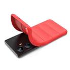 For Realme 10 Pro 5G Magic Shield TPU + Flannel Phone Case(White) - 5
