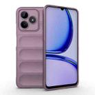 For Realme C53 4G Magic Shield TPU + Flannel Phone Case(Purple) - 1