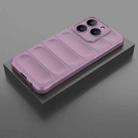 For Realme C63 4G Global Magic Shield TPU + Flannel Phone Case(Purple) - 2