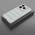 For Realme C61 4G Global Magic Shield TPU + Flannel Phone Case(Grey) - 2