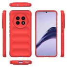 For Realme 13 Pro 5G Global Magic Shield TPU + Flannel Phone Case(Red) - 3