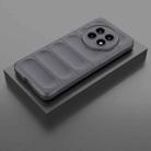 For Realme 13 Pro 5G Global Magic Shield TPU + Flannel Phone Case(Dark Grey) - 2