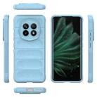 For Realme P2 Pro 5G Global Magic Shield TPU + Flannel Phone Case(Light Blue) - 3