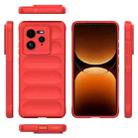 For Realme GT 7 Pro 5G Magic Shield TPU + Flannel Phone Case(Red) - 3