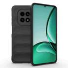 For Realme V60 5G Magic Shield TPU + Flannel Phone Case(Black) - 1