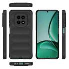 For Realme V60 5G Magic Shield TPU + Flannel Phone Case(Black) - 3