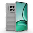 For Realme V60 5G Magic Shield TPU + Flannel Phone Case(Grey) - 1