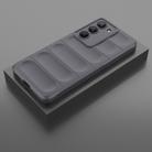 For Realme V60 Pro / 14x 5G Global Magic Shield TPU + Flannel Phone Case(Dark Grey) - 2
