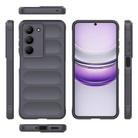 For Realme V60 Pro / 14x 5G Global Magic Shield TPU + Flannel Phone Case(Dark Grey) - 3