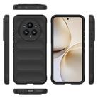 For Realme 14 Pro+ 5G Magic Shield TPU + Flannel Phone Case(Black) - 3