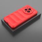 For Realme 14 Pro+ 5G Magic Shield TPU + Flannel Phone Case(Red) - 2