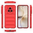 For Realme 14 Pro+ 5G Magic Shield TPU + Flannel Phone Case(Red) - 3