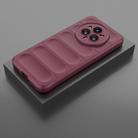 For Realme 14 Pro+ 5G Magic Shield TPU + Flannel Phone Case(Wine Red) - 2