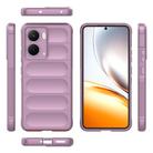 For Realme P3 5G Global Magic Shield TPU + Flannel Phone Case(Purple) - 3