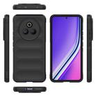 For Realme P3 Pro 5G Global Magic Shield TPU + Flannel Phone Case(Black) - 3