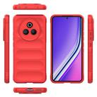 For Realme P3 Pro 5G Global Magic Shield TPU + Flannel Phone Case(Red) - 3