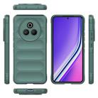 For Realme P3 Pro 5G Global Magic Shield TPU + Flannel Phone Case(Dark Green) - 3