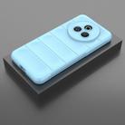 For Realme P3 Pro 5G Global Magic Shield TPU + Flannel Phone Case(Light Blue) - 2