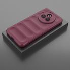 For Realme P3 Pro 5G Global Magic Shield TPU + Flannel Phone Case(Wine Red) - 2