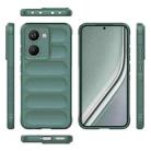 For Realme P3 Ultra 5G India Magic Shield TPU + Flannel Phone Case(Dark Green) - 3