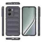 For Realme P3 Ultra 5G India Magic Shield TPU + Flannel Phone Case(Dark Grey) - 3
