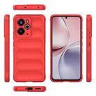 For Realme 14 5G Global Magic Shield TPU + Flannel Phone Case(Red) - 3