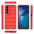 For Realme C73 5G Global / Narzo 80 Lite Magic Shield TPU + Flannel Phone Case(Red) - 3