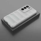 For Realme C73 5G Global / Narzo 80 Lite Magic Shield TPU + Flannel Phone Case(Grey) - 2