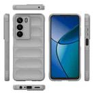For Realme C73 5G Global / Narzo 80 Lite Magic Shield TPU + Flannel Phone Case(Grey) - 3