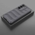 For Realme C73 5G Global / Narzo 80 Lite Magic Shield TPU + Flannel Phone Case(Dark Grey) - 2