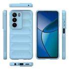 For Realme C73 5G Global / Narzo 80 Lite Magic Shield TPU + Flannel Phone Case(Light Blue) - 3
