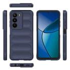 For Realme C73 5G Global / Narzo 80 Lite Magic Shield TPU + Flannel Phone Case(Dark Blue) - 3