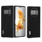 For Huawei Mate X3 ABEEL Carbon Fiber Texture Protective Phone Case(Black) - 1