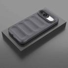 For Google Pixel 9 Pro 5G Magic Shield TPU + Flannel Phone Case(Dark Grey) - 2