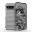 For Google Pixel 9 Pro XL 5G Magic Shield TPU + Flannel Phone Case(Grey) - 1