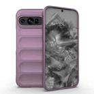For Google Pixel 9 Pro XL 5G Magic Shield TPU + Flannel Phone Case(Purple) - 1