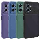 For Xiaomi Redmi Note 12 4G Twill Texture TPU Shockproof Phone Case(Purple) - 2