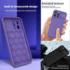 For Xiaomi Redmi Note 12 4G Twill Texture TPU Shockproof Phone Case(Purple) - 4