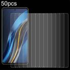 For Infinix Note 30 VIP 50pcs 0.26mm 9H 2.5D Tempered Glass Film - 1