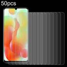 For OUKITEL C33 50pcs 0.26mm 9H 2.5D Tempered Glass Film - 1