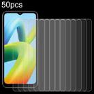 For Xiaomi Redmi A3 Plus 50pcs 0.26mm 9H 2.5D Tempered Glass Film - 1