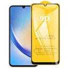 For Samsung Galaxy A34 5G 9D Full Glue Full Screen Tempered Glass Film - 1